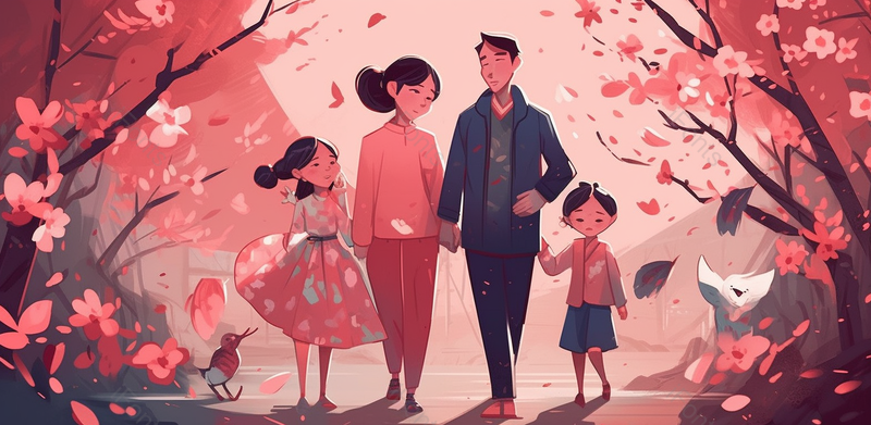 粉色唯美温馨母亲节手绘效果背景图,插画/手绘图,插画/手绘图库,插画/手绘图下载,插画/手绘